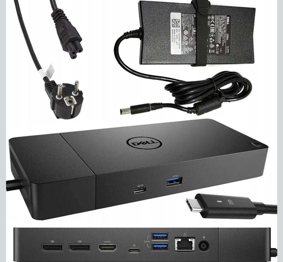 Dell USB-C Docking Station - WD19S, Ophalen of Verzenden, Dell, Docking station, Gebruikt