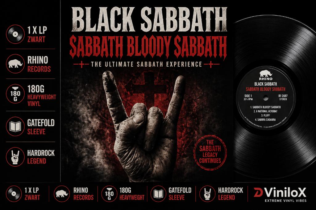 Black Sabbath – Sabbath Bloody Sabbath LP 180g Gatefold, Geseald, Ophalen of Verzenden, Nieuw in verpakking, 12 inch