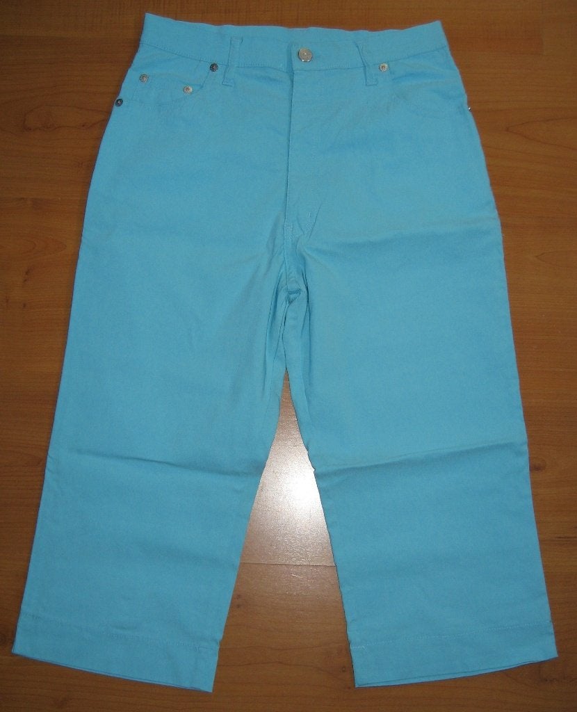 3/4 Aqua broek Menzo 38/M, Maat 38/40 (M), Blauw, Ophalen of Verzenden, Zo goed als nieuw