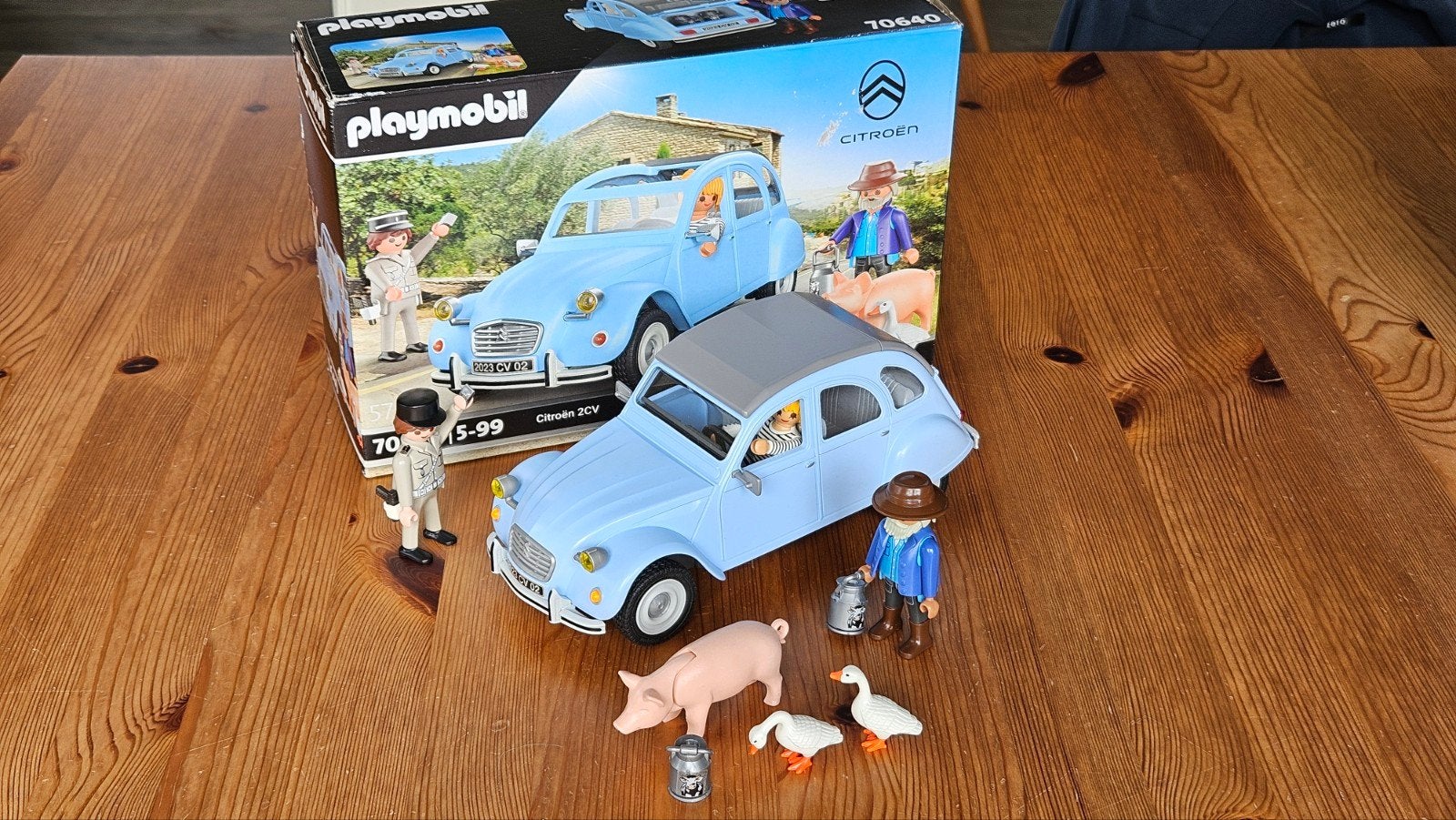 playmobil Citroën 2CV Eend. Nieuw ongeopende verpakking, Ophalen of Verzenden, Nieuw, Complete set