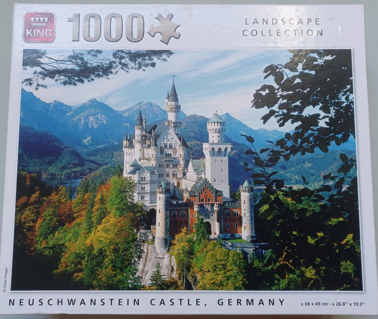 puzzel Neuschwanstein, Ophalen of Verzenden, 500 t/m 1500 stukjes, Zo goed als nieuw
