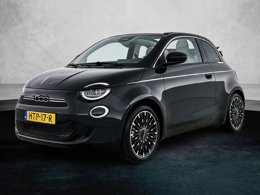 Fiat 500C La Prima 42 kWh 118pk Automaat | SOH 98,2% | 8 JAA, Automaat, Gebruikt, Cabriolet, 4 stoelen