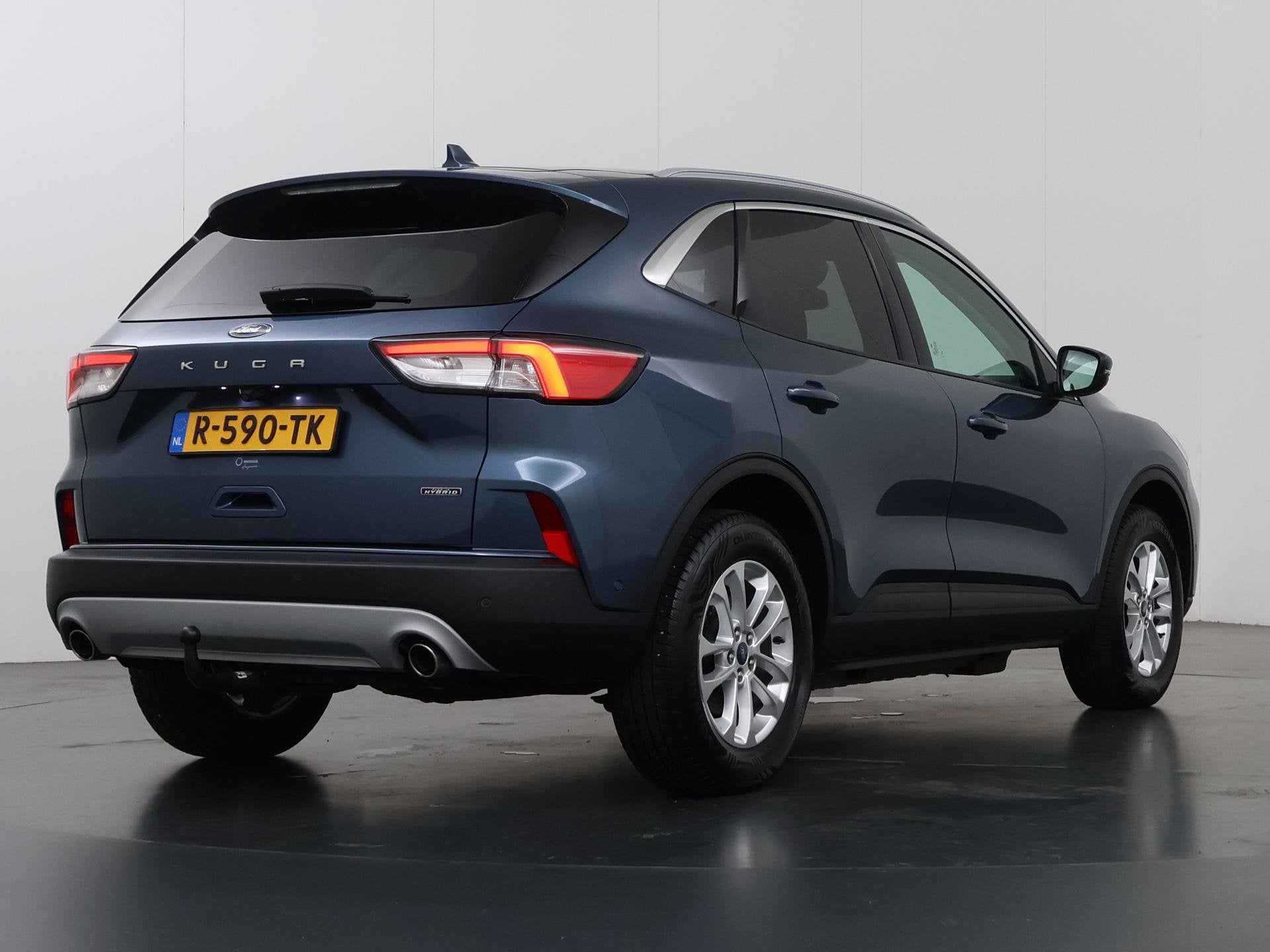 Ford Kuga 2.5 PHEV Titanium X | Trekhaak | Winterpakket | Pa, 14 kWh, Gebruikt, 4 cilinders, Blauw