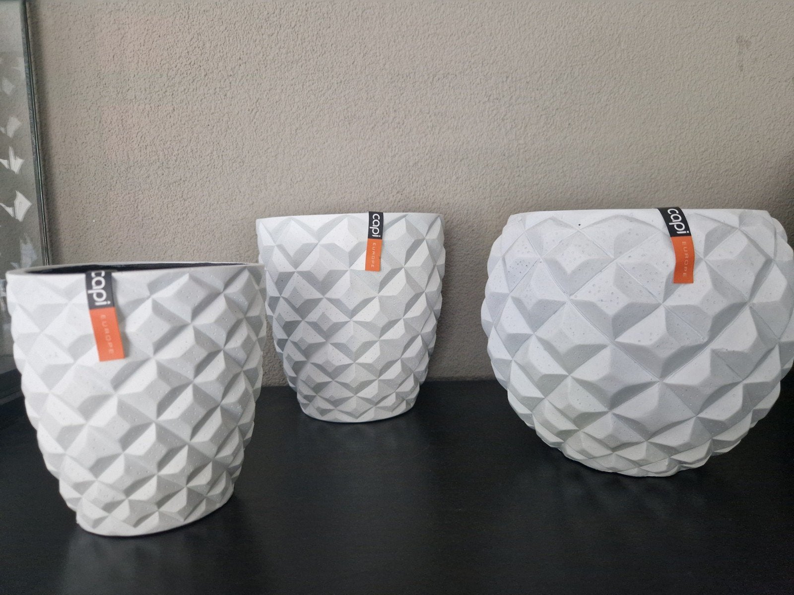 Capi bloemenpotten binnen en buiten, Ophalen, Kunststof, Rond, Minder dan 25 cm