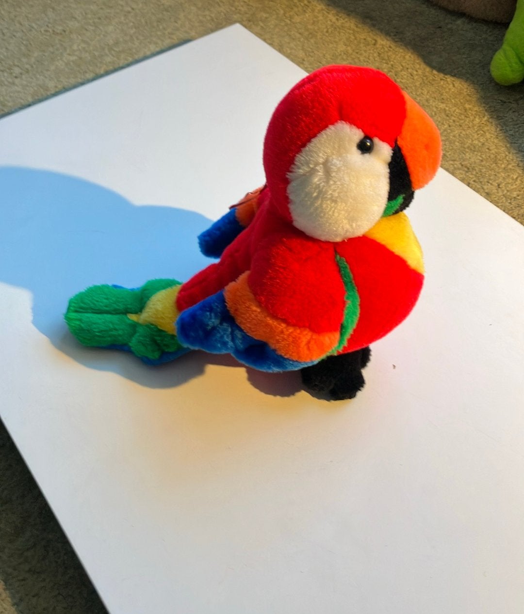 Papegaai knuffel 26cm, Ophalen, Zo goed als nieuw
