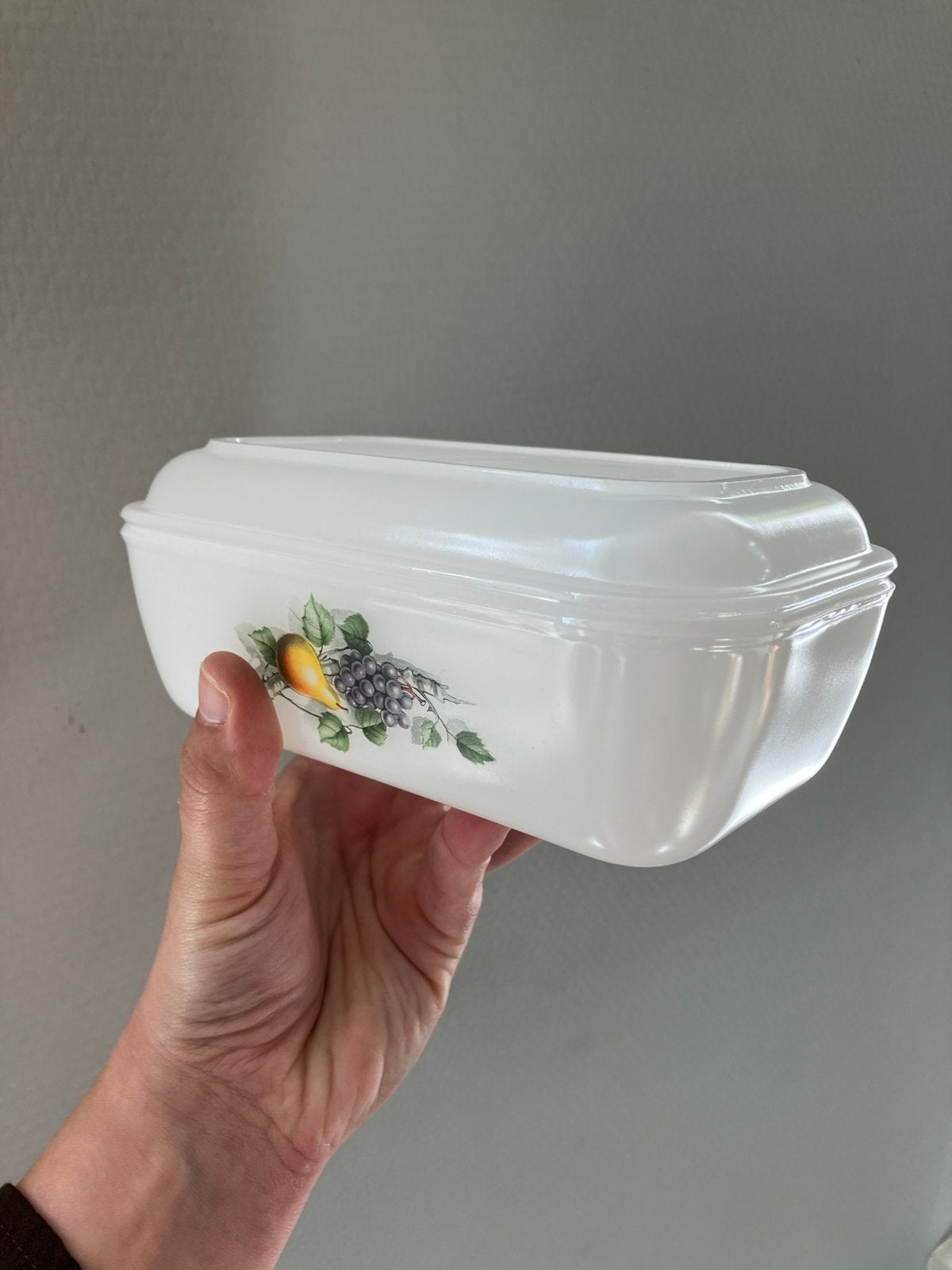 Botervloot boter pot vloot arcopal fruits de france, Ophalen of Verzenden, Glas, Overige stijlen, Overige typen