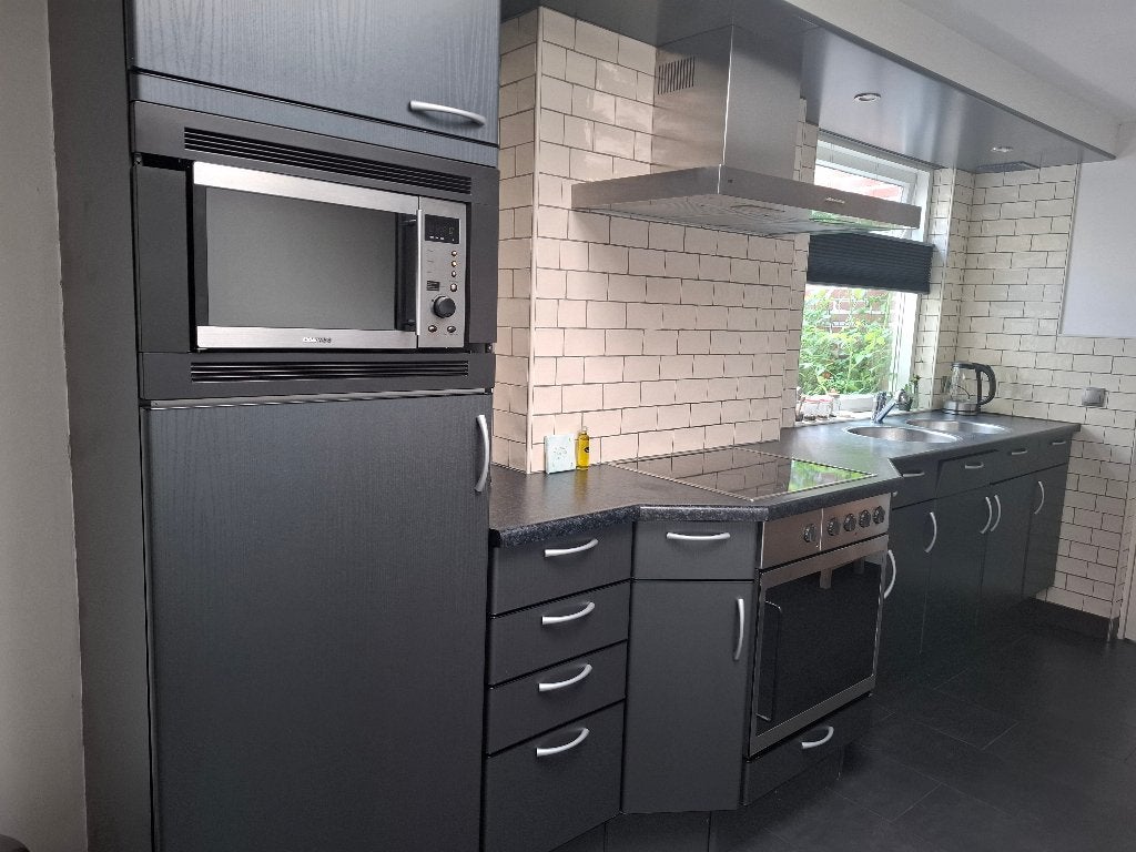 Keuken grijs, Ophalen, Gebruikt, Enkelwandige keuken, Kunststof