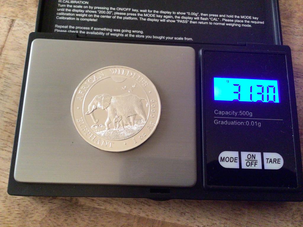 2022 Somali Elephant 1 oz Zilveren Munt, Ophalen of Verzenden, Oost-Azië, Losse munt, Zilver