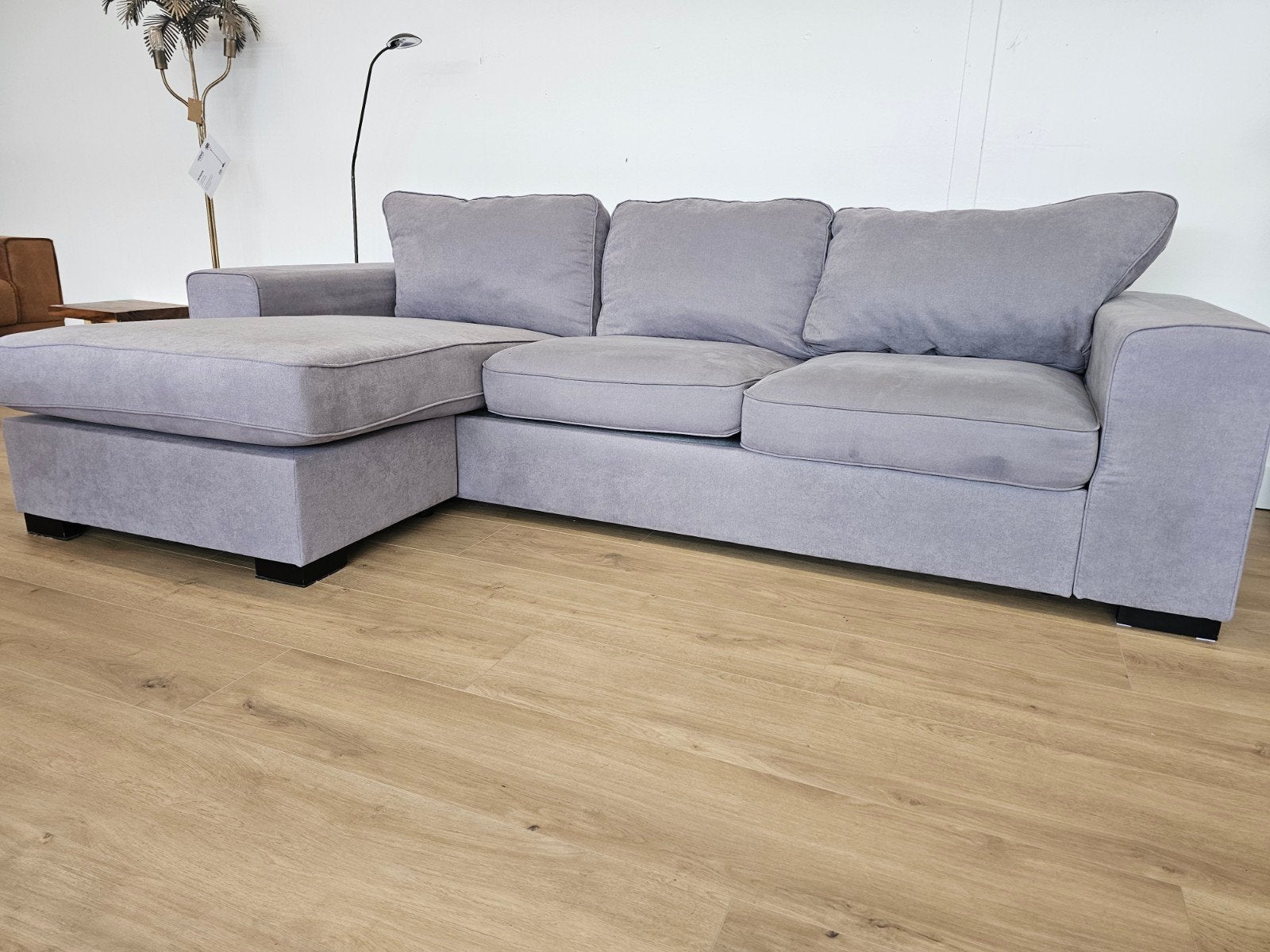 Textiel hoekbank, Ophalen, 125 cm of meer, 125 cm of meer, Home Friesland