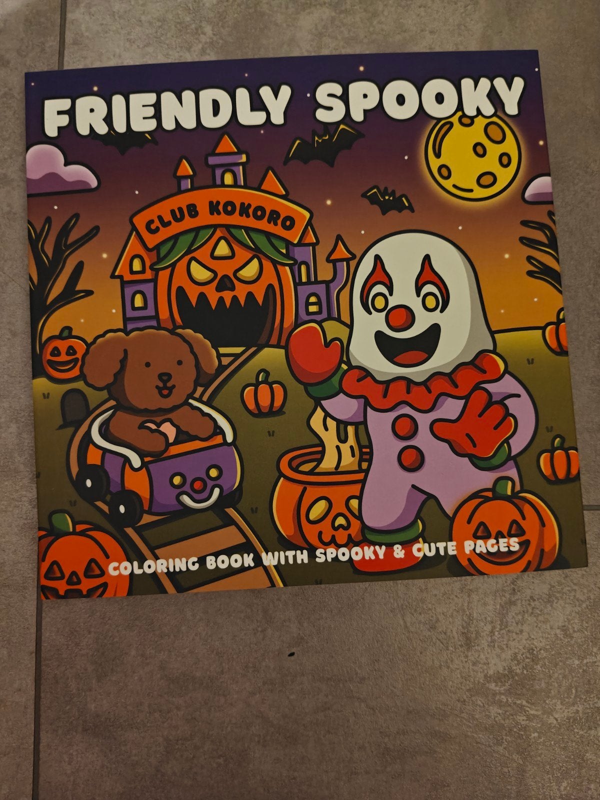 cute & cozy kleurboek friendly spooky, Ophalen of Verzenden, Nieuw