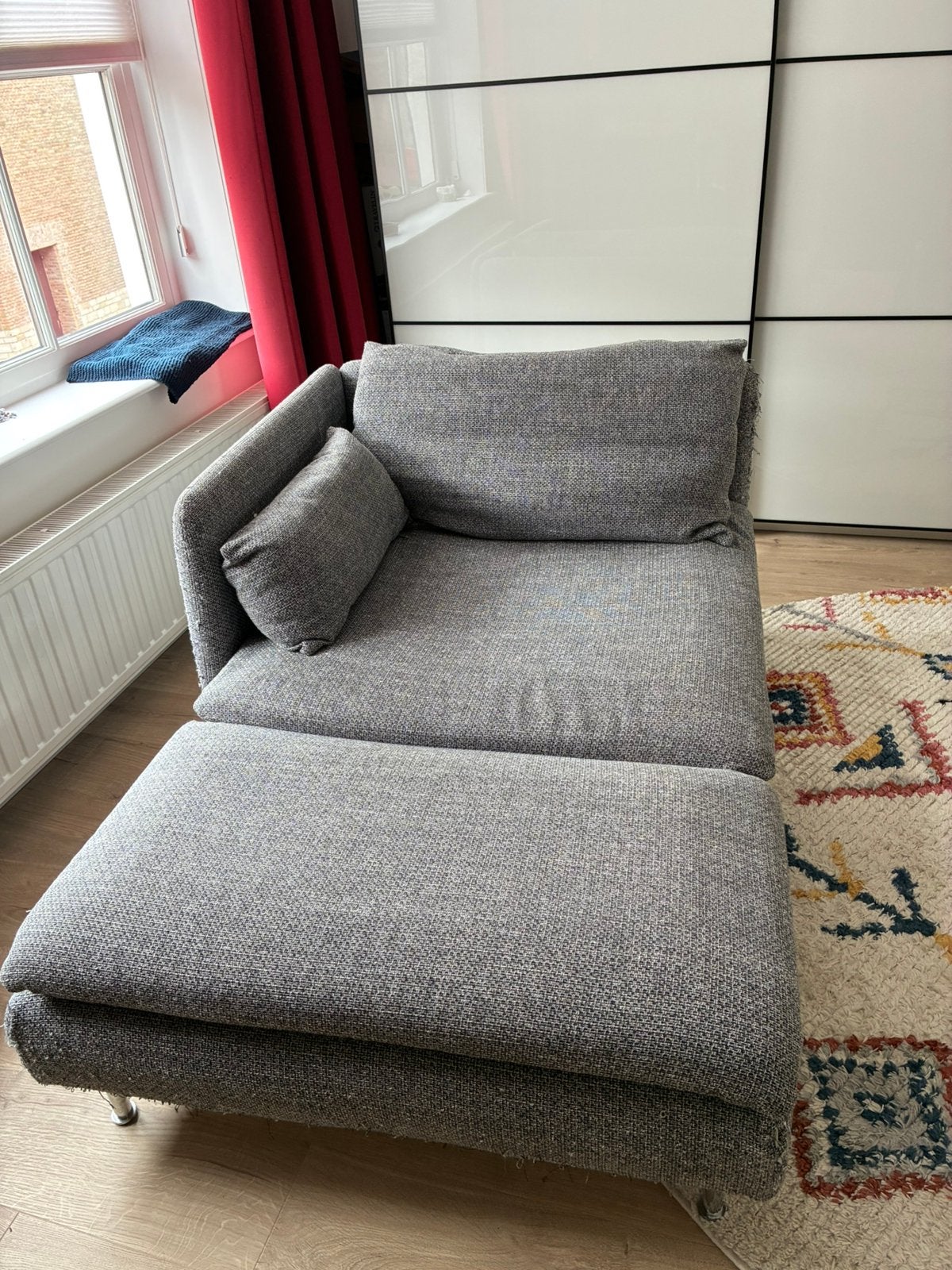 IKEA Söderhamn chaise longue met armleuning, Huis en Inrichting, Ophalen, Gebruikt, Overige maten, 75 tot 100 cm