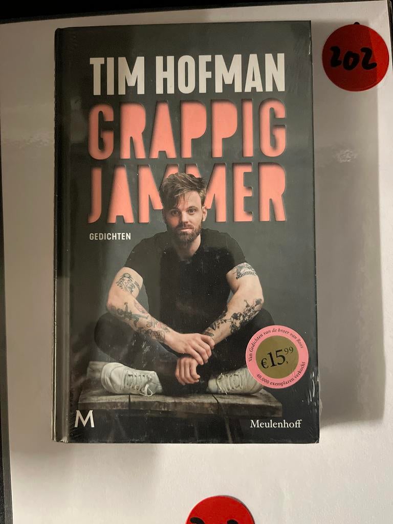 Tim Hofman - Grappig Jammer (Gedichten), Ophalen of Verzenden, Zo goed als nieuw, Eén auteur