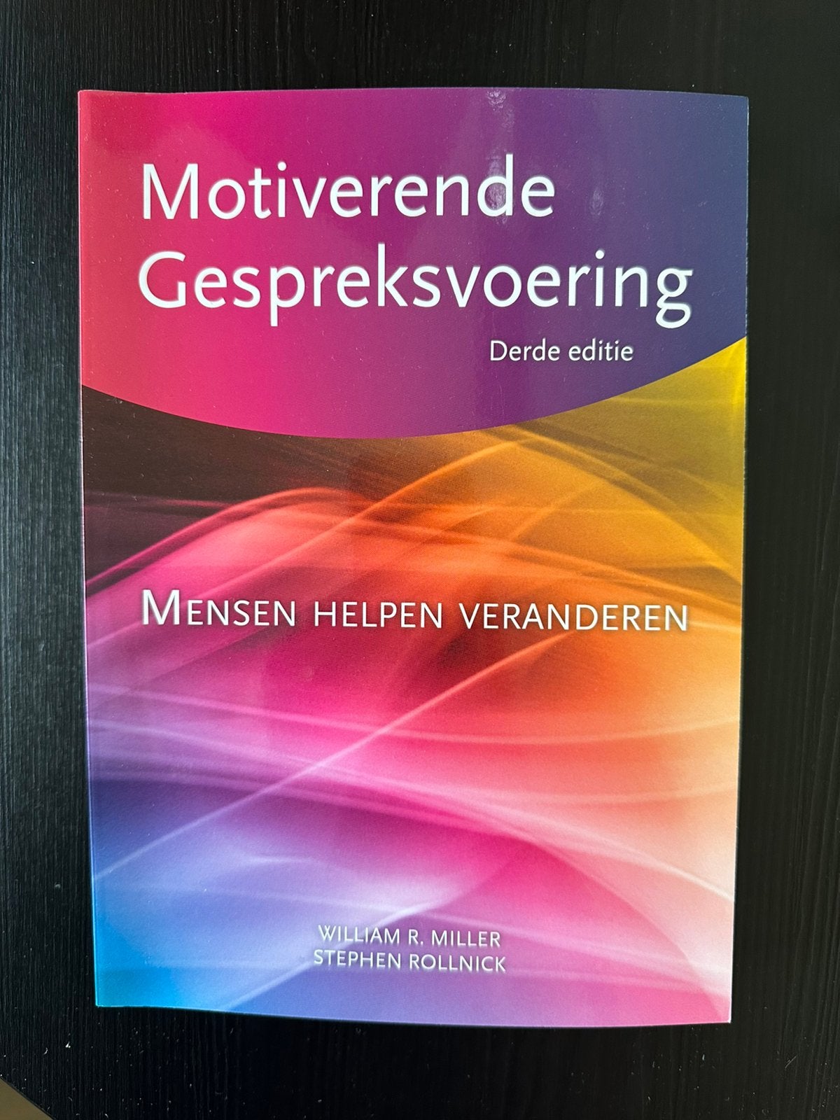 Motiverende gespreksvoering, Verzenden, Zo goed als nieuw
