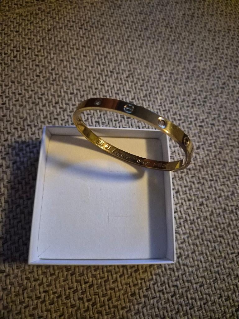 Armband, Ophalen of Verzenden, Zo goed als nieuw, Goud, Goud