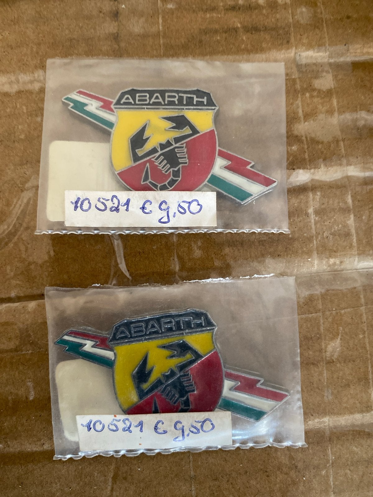 Abarth logo embleem - set van 2, Ophalen of Verzenden, Nieuw