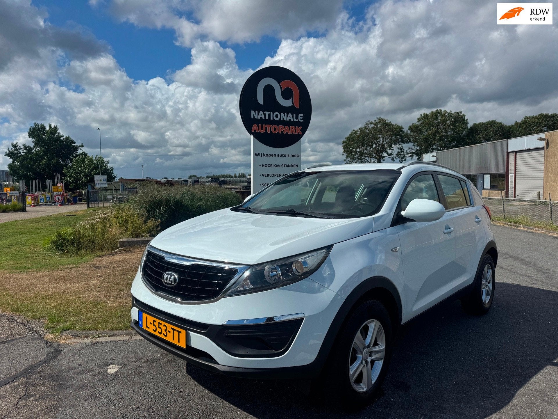 Kia Sportage | 2014 | 1.6 GDI ComfortLine | APK | Export en, Auto's, Kia, Voorwielaandrijving, Euro 5, 135 pk, 1591 cc