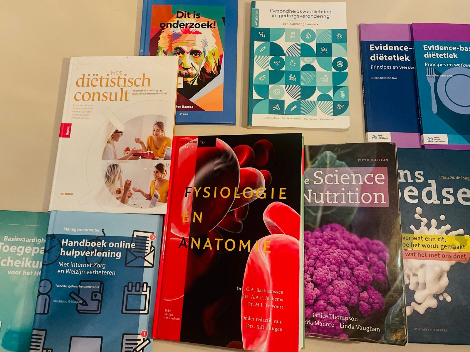 Studieboeken 1e jaars Voeding en Diëtetiek, Boeken, Ophalen of Verzenden, Beta, Gelezen, HBO