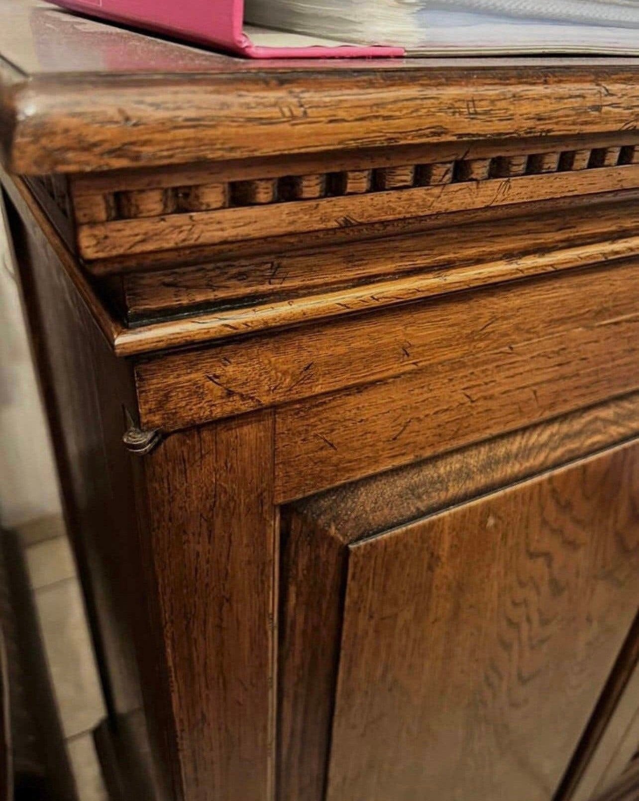 Eiken commode, 50 tot 70 cm, Ophalen of Verzenden, 90 tot 105 cm, 100 cm of meer