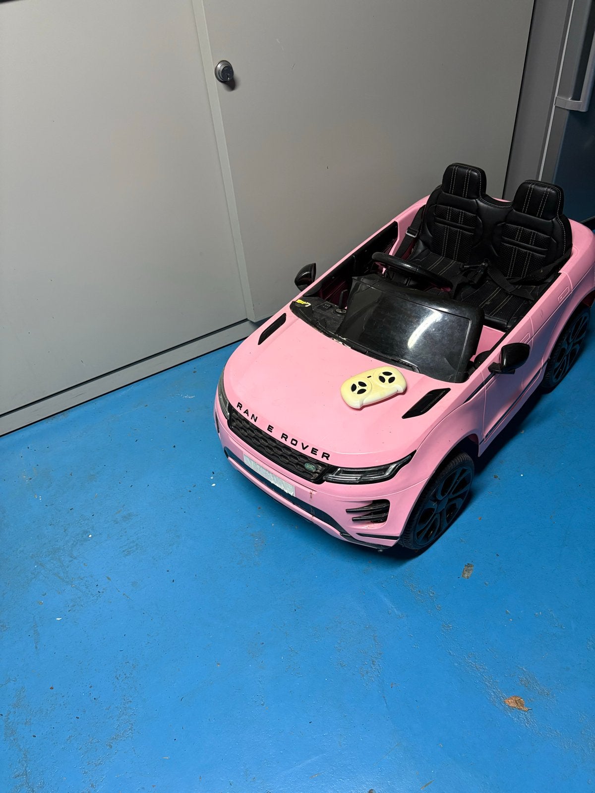 Roze Range Rover elektrische kinderauto met afstandsbedienin, Gebruikt
