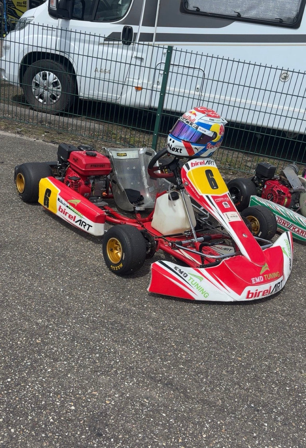 Birel art 212cc kart, Ophalen of Verzenden, Zo goed als nieuw, Kart