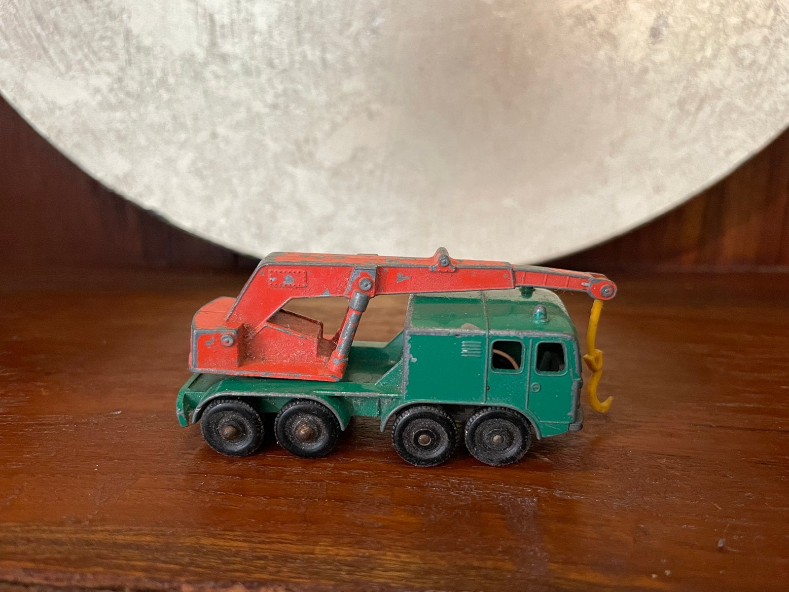 Lesney Matchbox Series 30 Wheel Crane - Vintage Speelgoed, Ophalen of Verzenden, Gebruikt