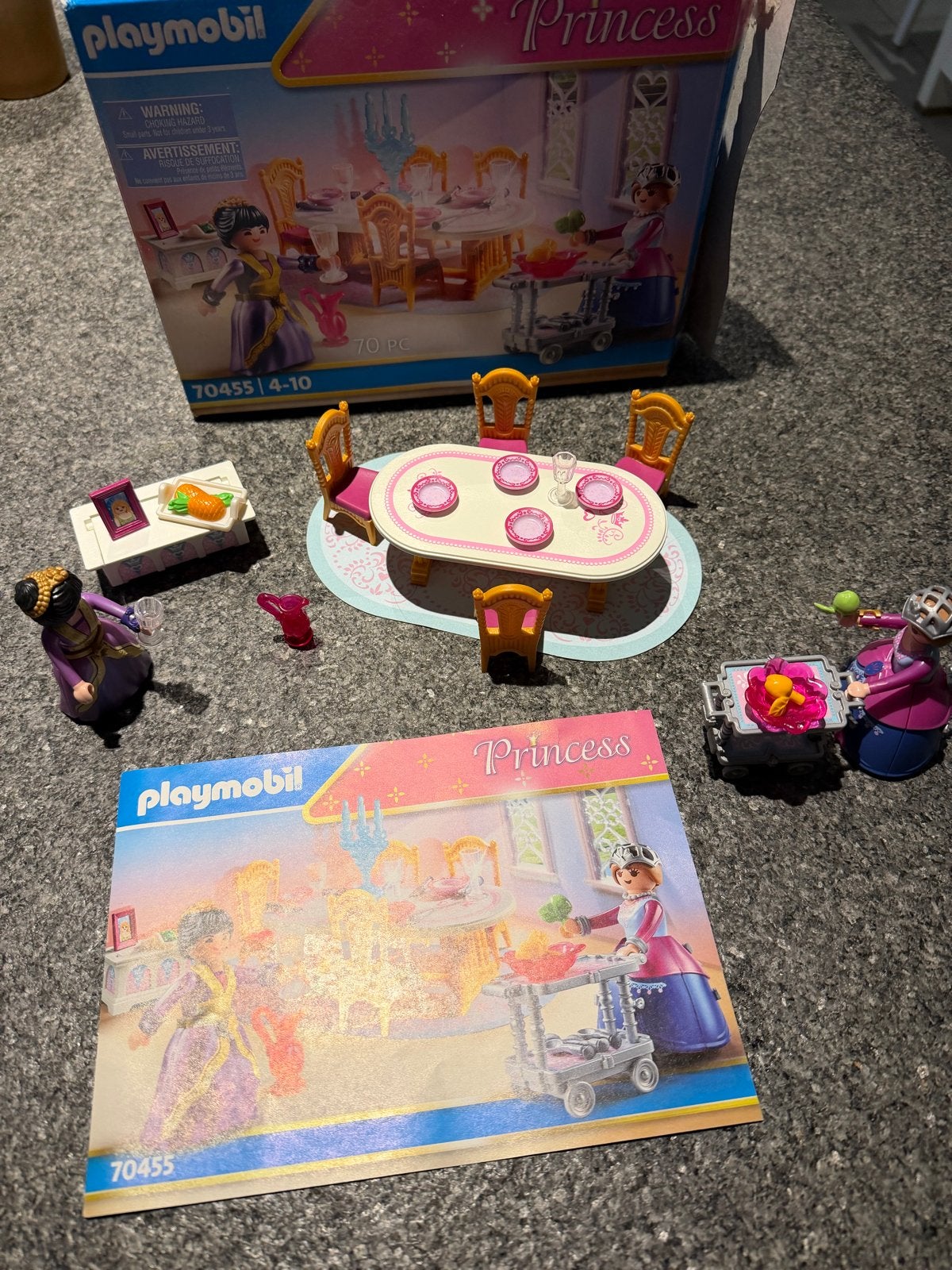 Playmobil Princess 70455 - Eetkamer met prinses, Kinderen en Baby's, Speelgoed | Playmobil, Complete set, Overige typen, Ophalen of Verzenden