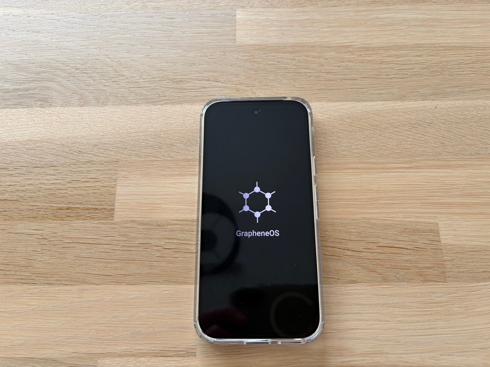 Foto 2 van Google Pixel 9A Obsidian 128GB GrapheneOS (met hoesje)