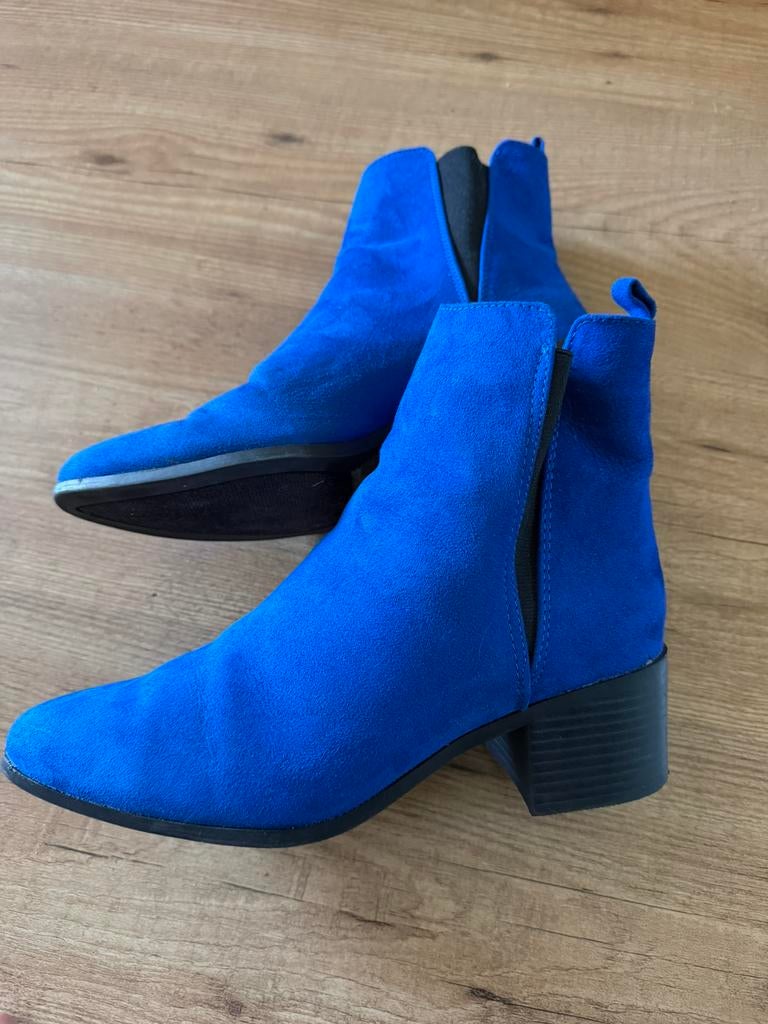 Mooie enkel laarzen maat 38,5 uniek kleur Forever 21, Ophalen of Verzenden, Zo goed als nieuw