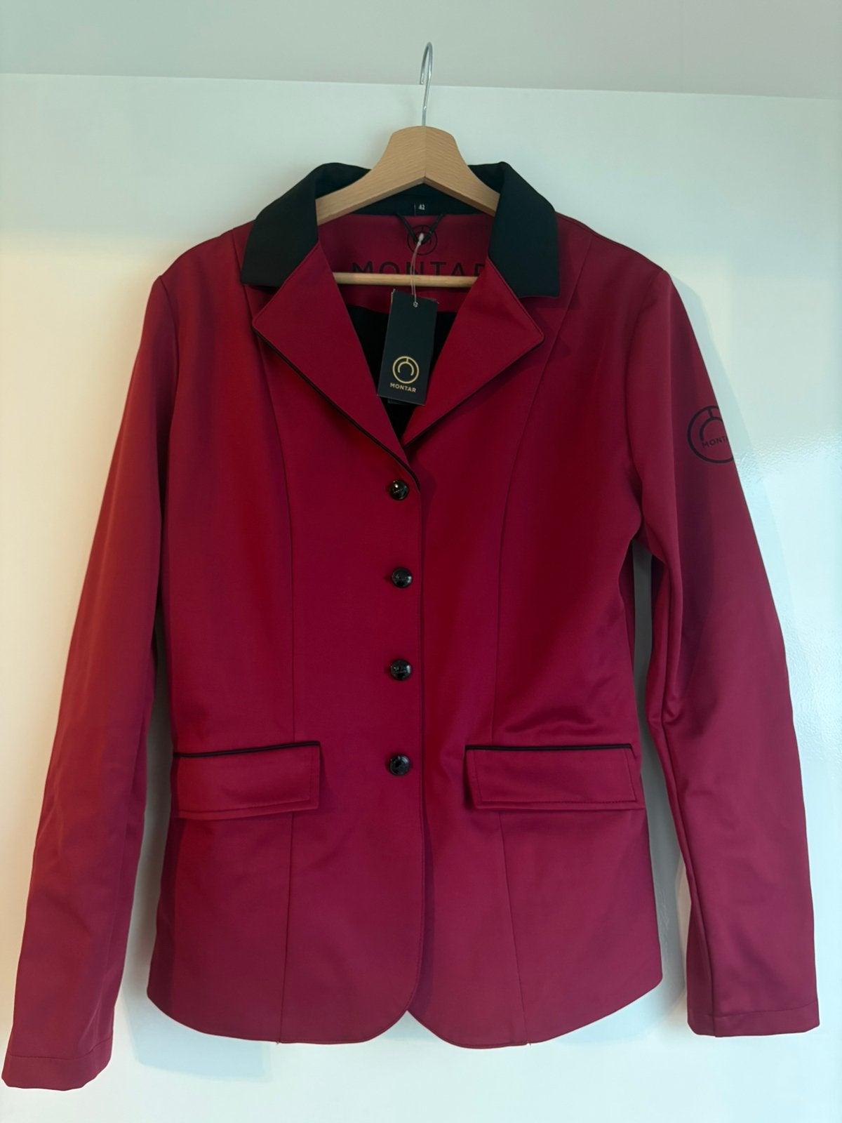 Wedstrijdjasje bordeaux, Ophalen of Verzenden, Nieuw, Dressuur, Bovenkleding