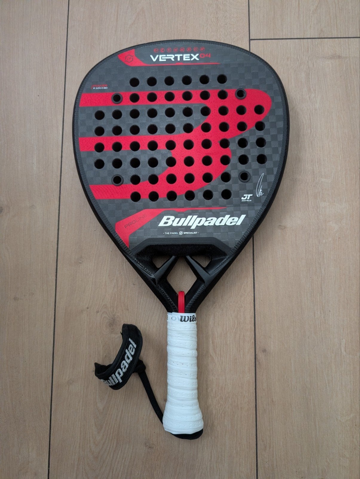 Bullpadel Vertex 04, Ophalen of Verzenden, Zo goed als nieuw, Padelracket