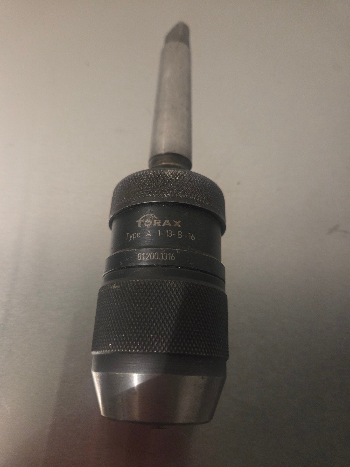 TORAX Snelspanboorkop 1-13 mm (B16) met Morseconus, Ophalen of Verzenden, Gebruikt, Overige typen, Overige merken