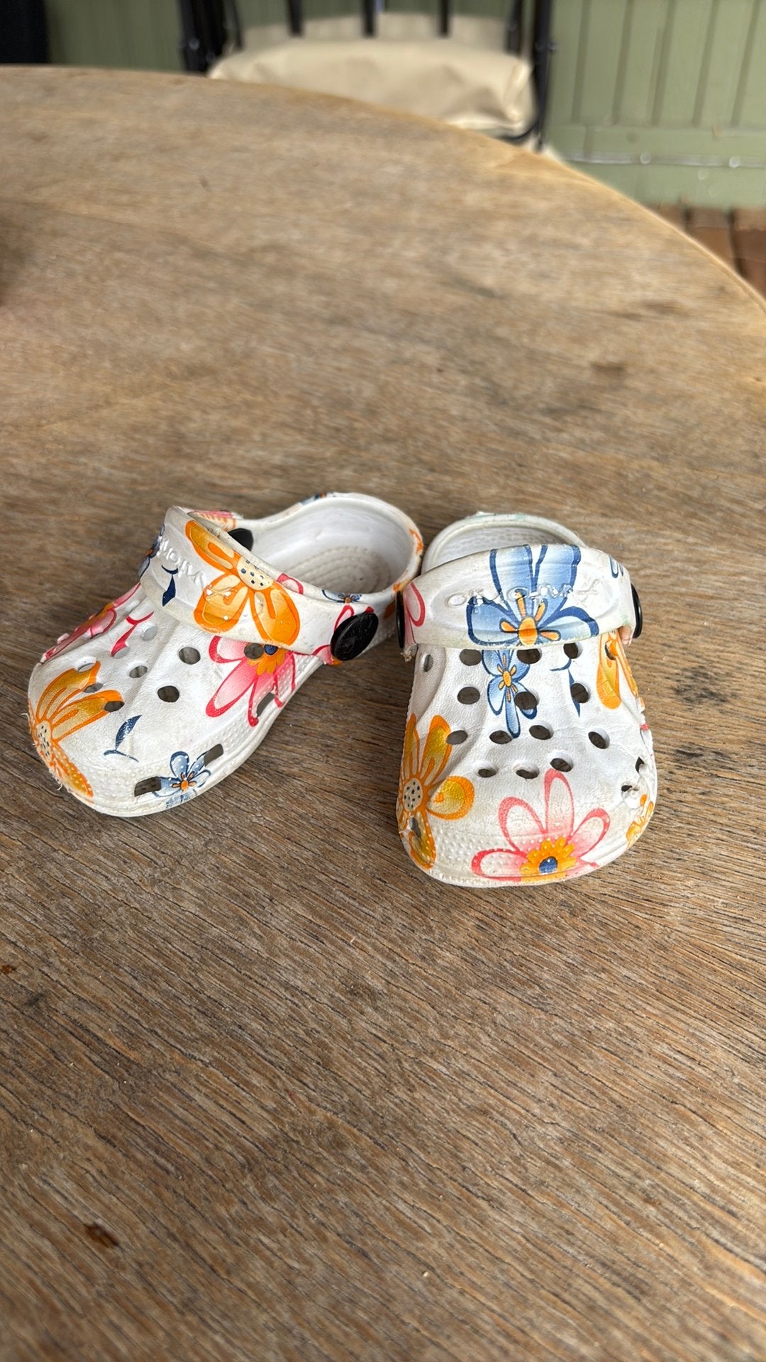 Crocs maat 18, Kinderen en Baby's, Ophalen, Jongetje of Meisje, Gebruikt, Schoentjes