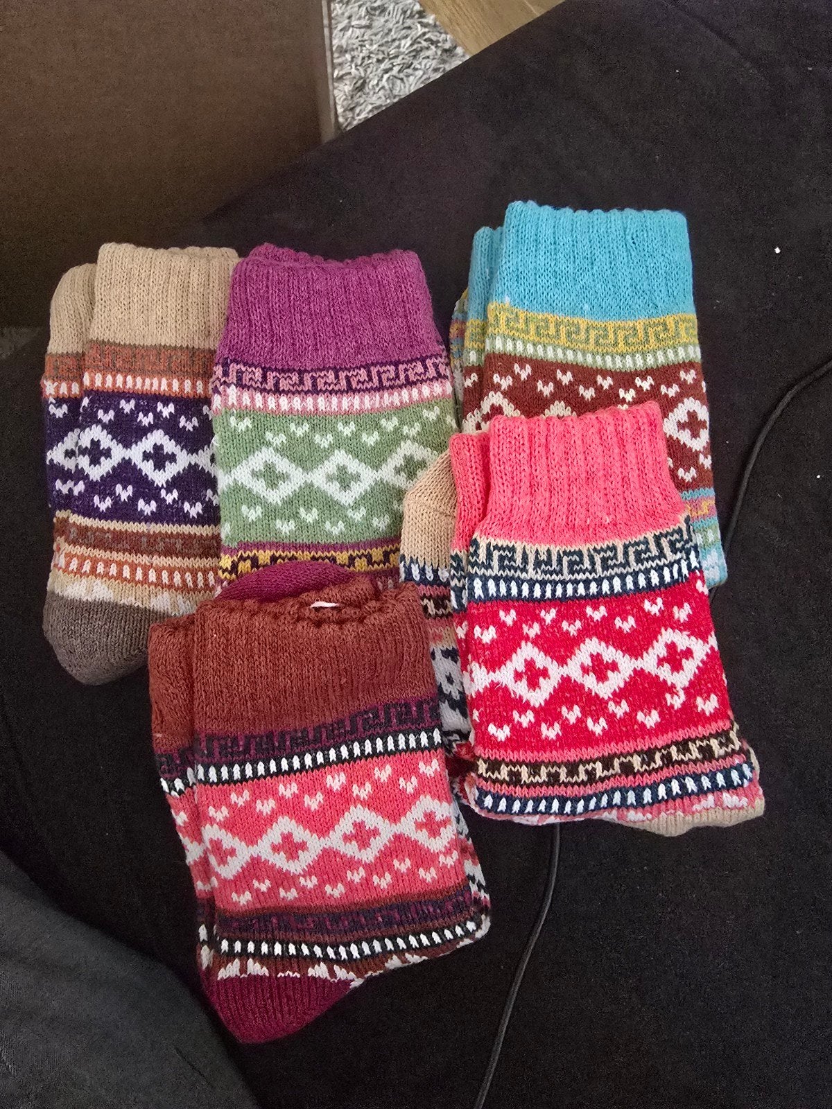 Tutti Footti Warme Winter Sokken - 5 paar - Maat 35-38, Kleding | Dames, Sokken en Kniesokken, Overige kleuren, Tutti Footti, Maat 35 t/m 38