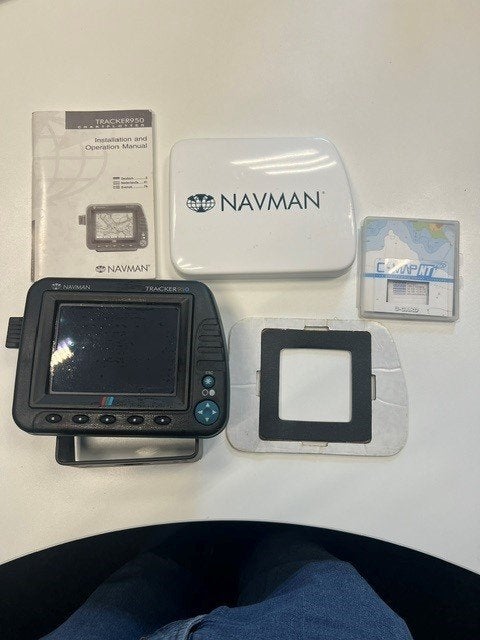 Navman tracker 950, Watersport en Boten, Ophalen of Verzenden, Gebruikt, Kaartplotter of Fish Finder