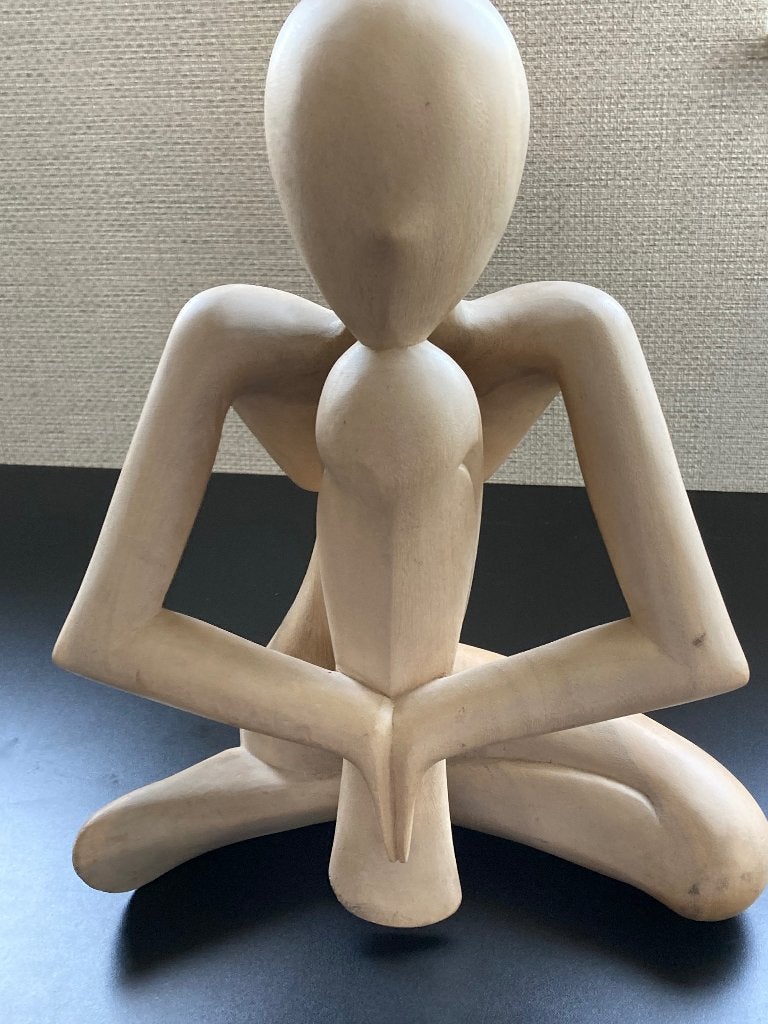 Lotusbeeld teakhout, Ophalen