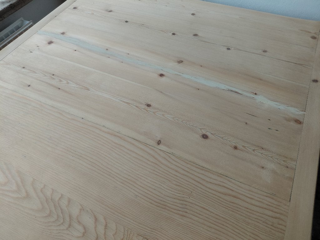 Foto 7 van Uitschuifbare eettafel van grenenhout