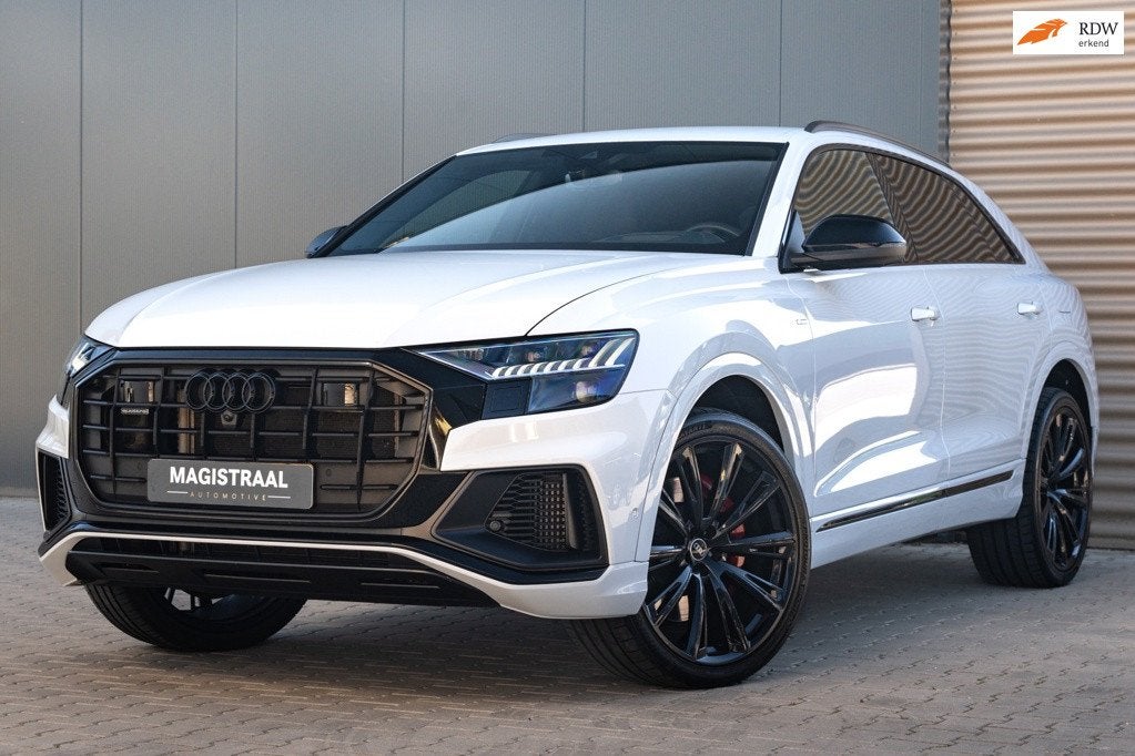 Audi Q8 55 TFSI e quattro Pro Line S | HUD | ACC | B&O | Sto, Auto's, Automaat, 14 kWh, Gebruikt, 2995 cc
