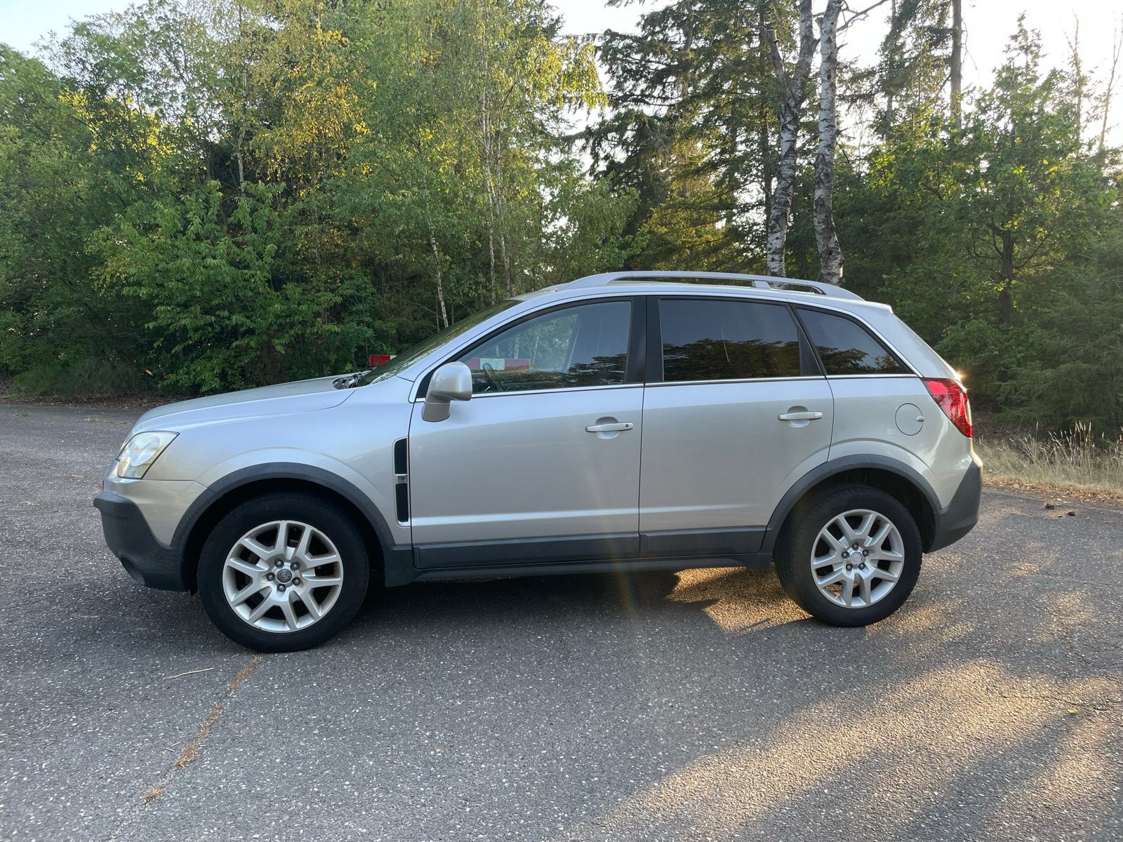 Opel Antara 2.4 16V 2009 Grijs 160.500 km, Auto's, Opel, 4 cilinders, Handgeschakeld, Vierwielaandrijving, Particulier