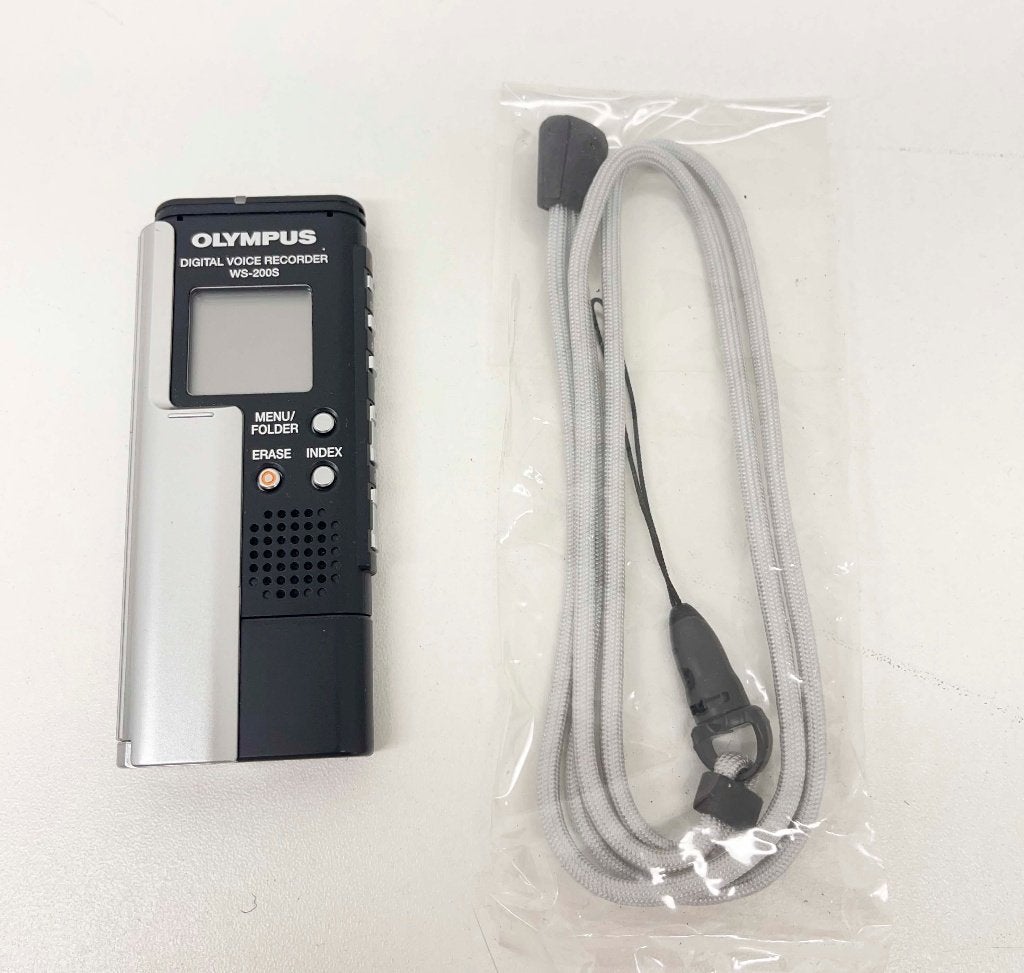 OLYMPUS WS-200S Digital Voice Recorder met 128 MB intern, Audio, Tv en Foto, N, Overige typen, Ophalen of Verzenden, N