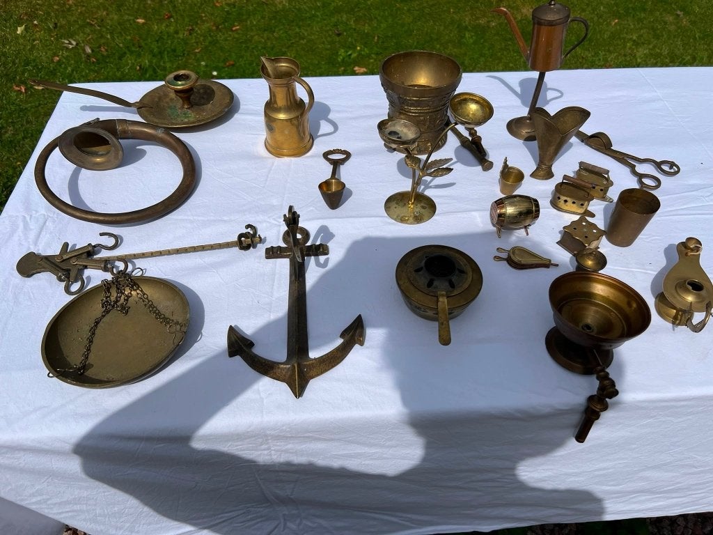 Diverse koperen dingen, Antiek en Kunst, Antiek | Koper en Brons, Ophalen, Koper
