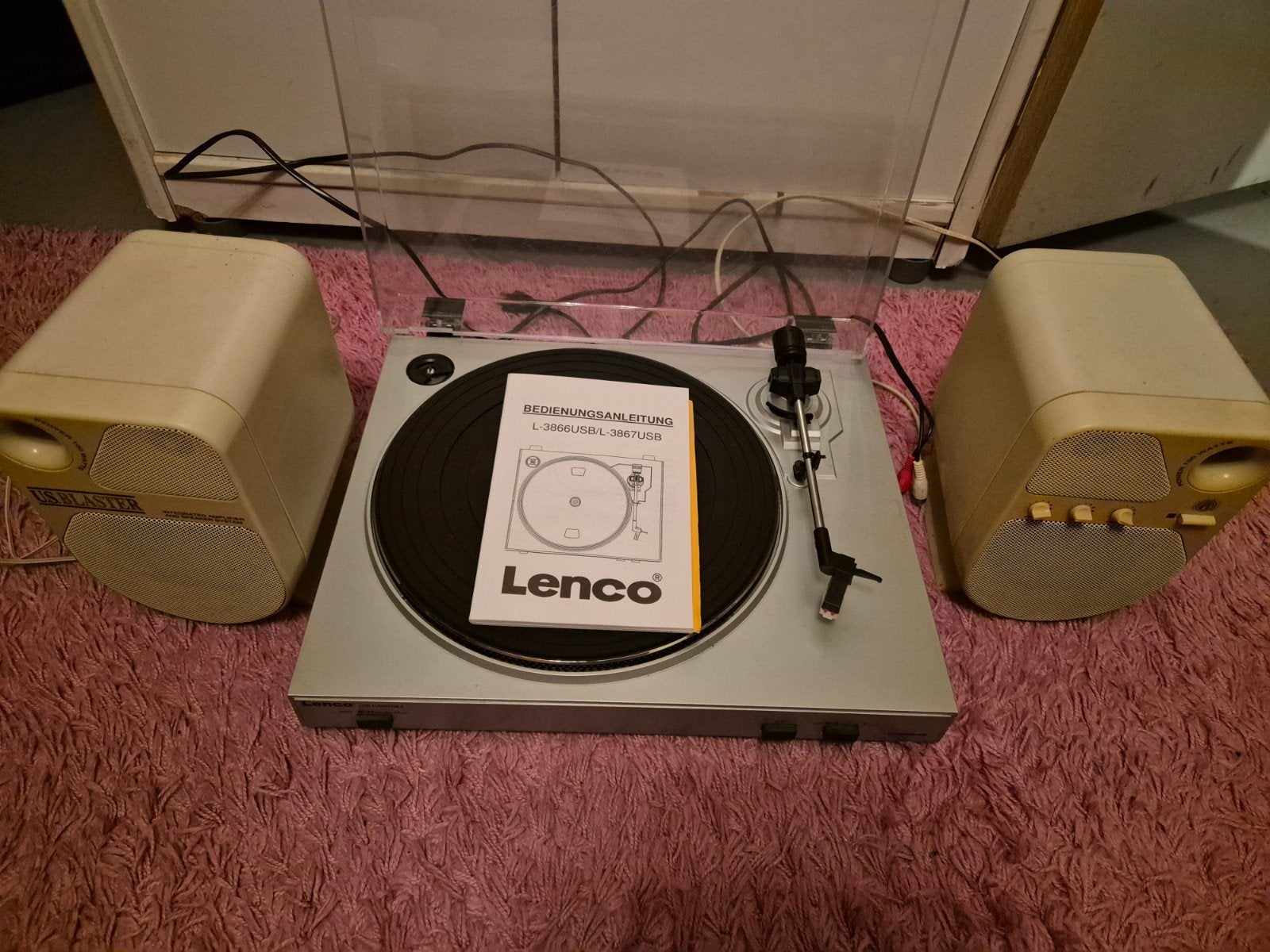 Lenco L-3867USB Platenspeler met speakers, Ophalen, Overige merken