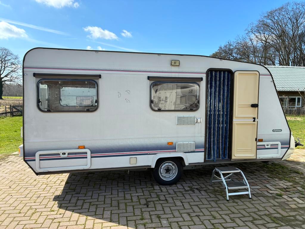 Scherpe prijs Adria Optima 4259TL caravan | met voortent, Rondzit, Bedrijf, Adria, Kachel