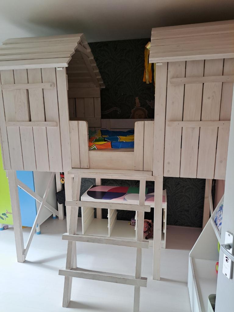 Houten Hut bed, Ophalen, Gebruikt