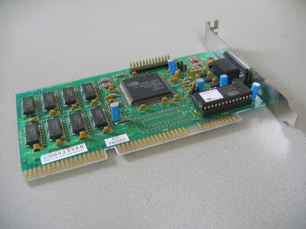 16-bit (super) VGA ISA kaart 1Mb, Computers en Software, Vintage Computers, Ophalen of Verzenden, Overige merken