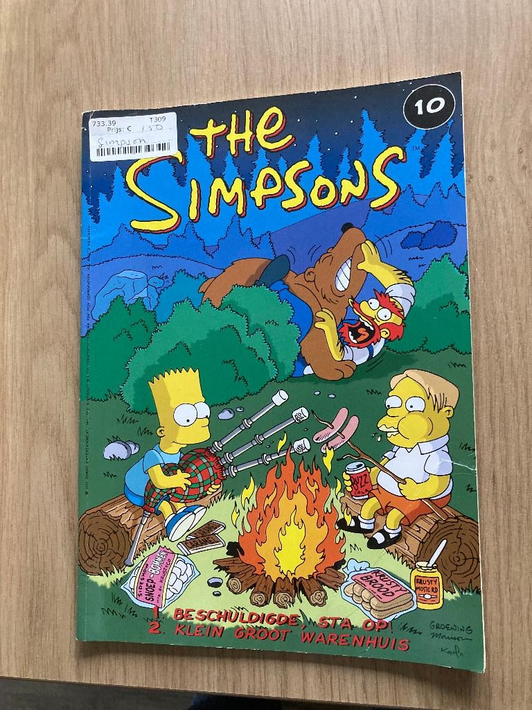 Stripboek The Simpsons, Boeken, Stripboeken, Eén stripboek, Ophalen of Verzenden, Gelezen