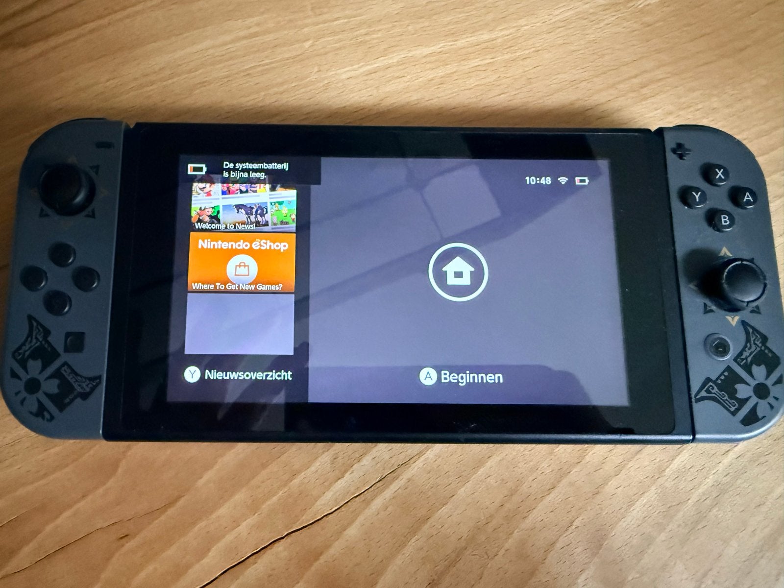 Nintendo Switch Monster Hunter Rise Edition, Ophalen of Verzenden, Zo goed als nieuw, Met 2 controllers, Switch 2019 Upgrade