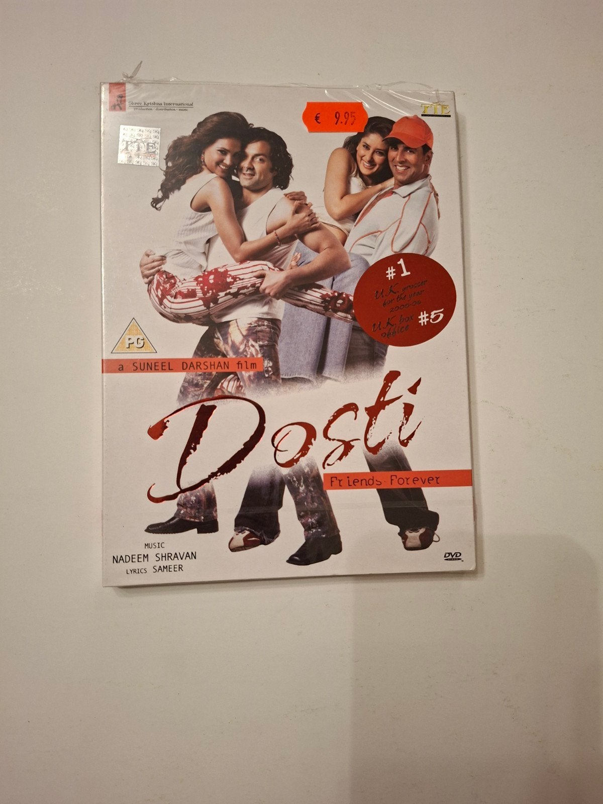 Dosti: Friends Forever - Bollywood DVD (Nieuw in verpakking), Cd's en Dvd's, Alle leeftijden, Ophalen of Verzenden, Nieuw in verpakking