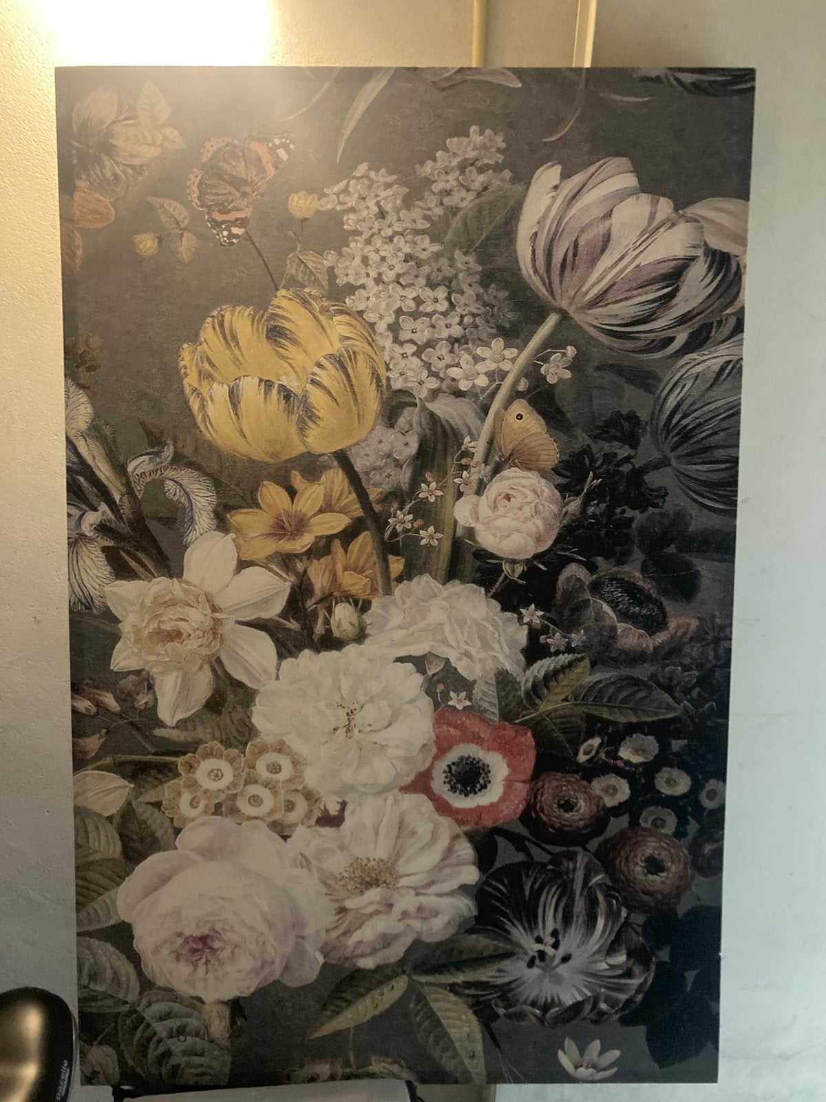 Canvas schilderij, Ophalen