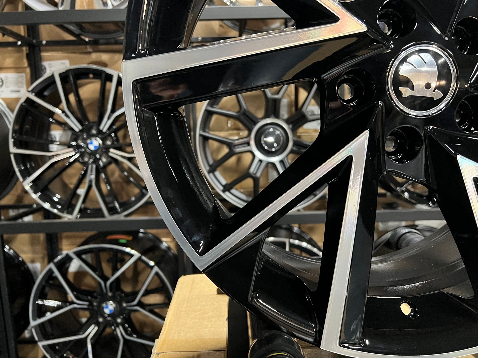 19" SKODA RS Look Sportvelgen SKODA OCTAVIA KODIAQ KAROQ VW, Auto-onderdelen, Velg(en), -, -, Nieuw