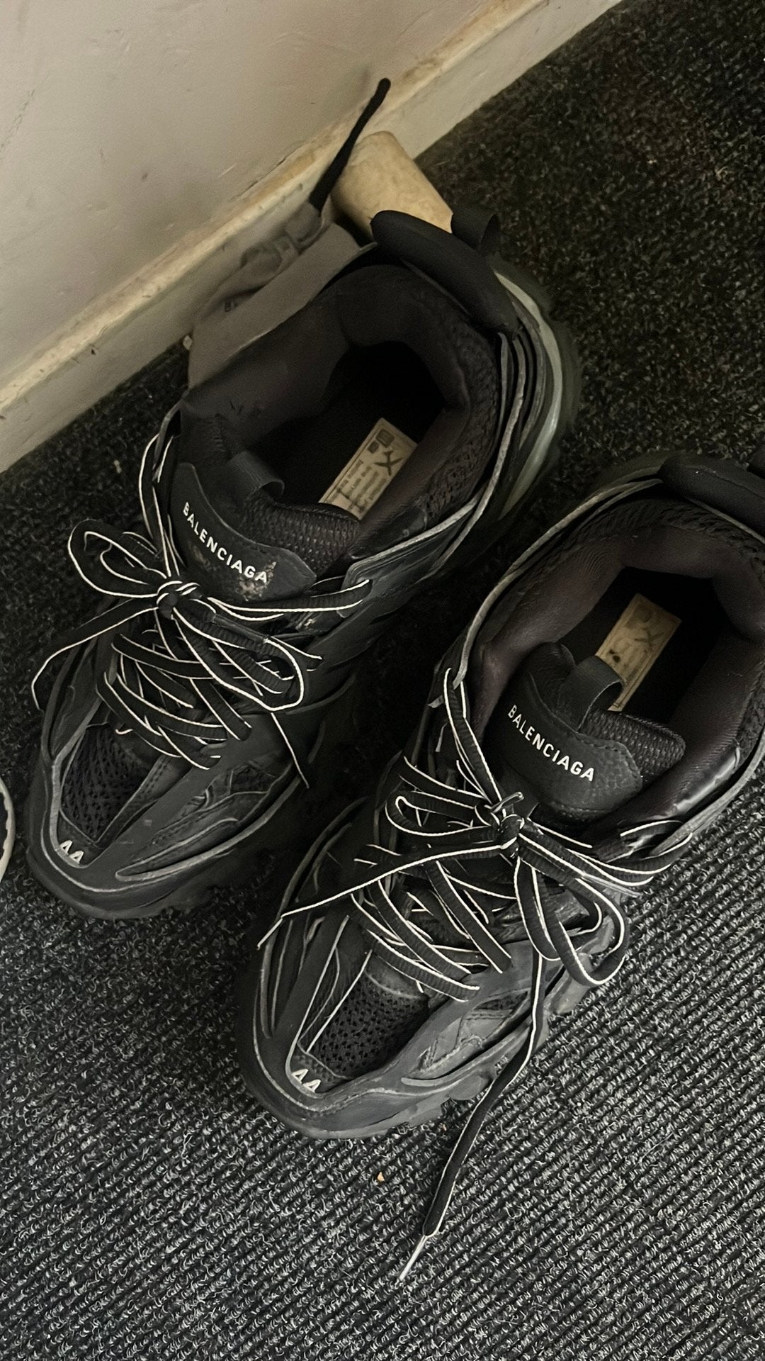 Balenciaga LED maat 43/44, Kleding | Heren, Schoenen, Ophalen of Verzenden, Zo goed als nieuw, Zwart